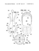 FOOTWEAR CARRIER: SHOE HOLDING SUPPORT STRUCTURE diagram and image