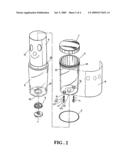 DOUBLE-LAYERED ROTARY CUP diagram and image