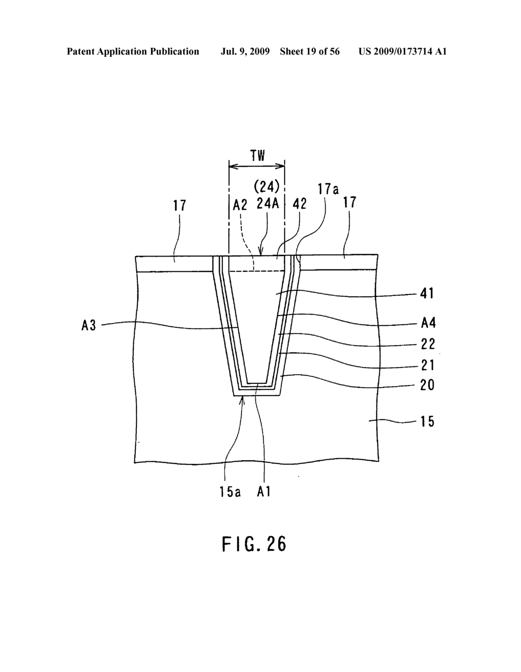 Method of manufacturing magnetic head for perpendicular magnetic recording - diagram, schematic, and image 20