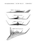Rocket-powered kite plane for gentle climb and acceleration to extreme staging altitudes diagram and image