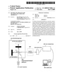 Method and apparatus for measuring spectroscopic absorbance diagram and image