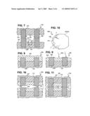 Three-dimensional stacked substrate arrangements diagram and image