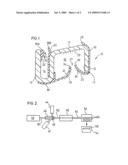 Rigid plastic glass run channel diagram and image