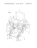 WHEELCHAIR ADAPTED TO STAIRCASES diagram and image