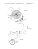 WHEELCHAIR ADAPTED TO STAIRCASES diagram and image