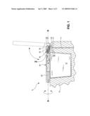 MULTI-POSITIONAL LID FOR A VEHICLE CONSOLE diagram and image