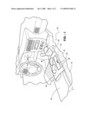 Motor Vehicle Center Console Assembly Having A Container Assembly With A Flush Door diagram and image