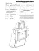 VEHICLE SEAT HAVING MONITOR diagram and image