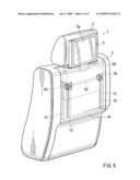 VEHICLE SEAT HAVING MONITOR diagram and image