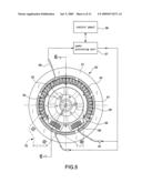 Combined generator with built-in eddy-current magnetic resistance diagram and image