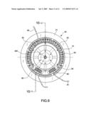 Combined generator with built-in eddy-current magnetic resistance diagram and image