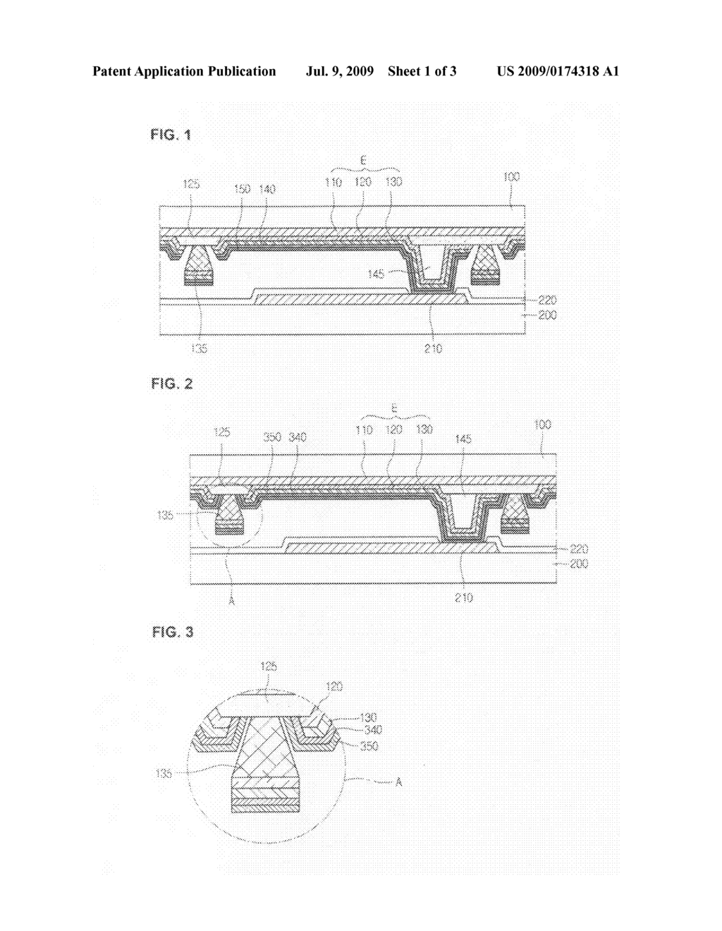 Organic electro-luminescence display device - diagram, schematic, and image 02