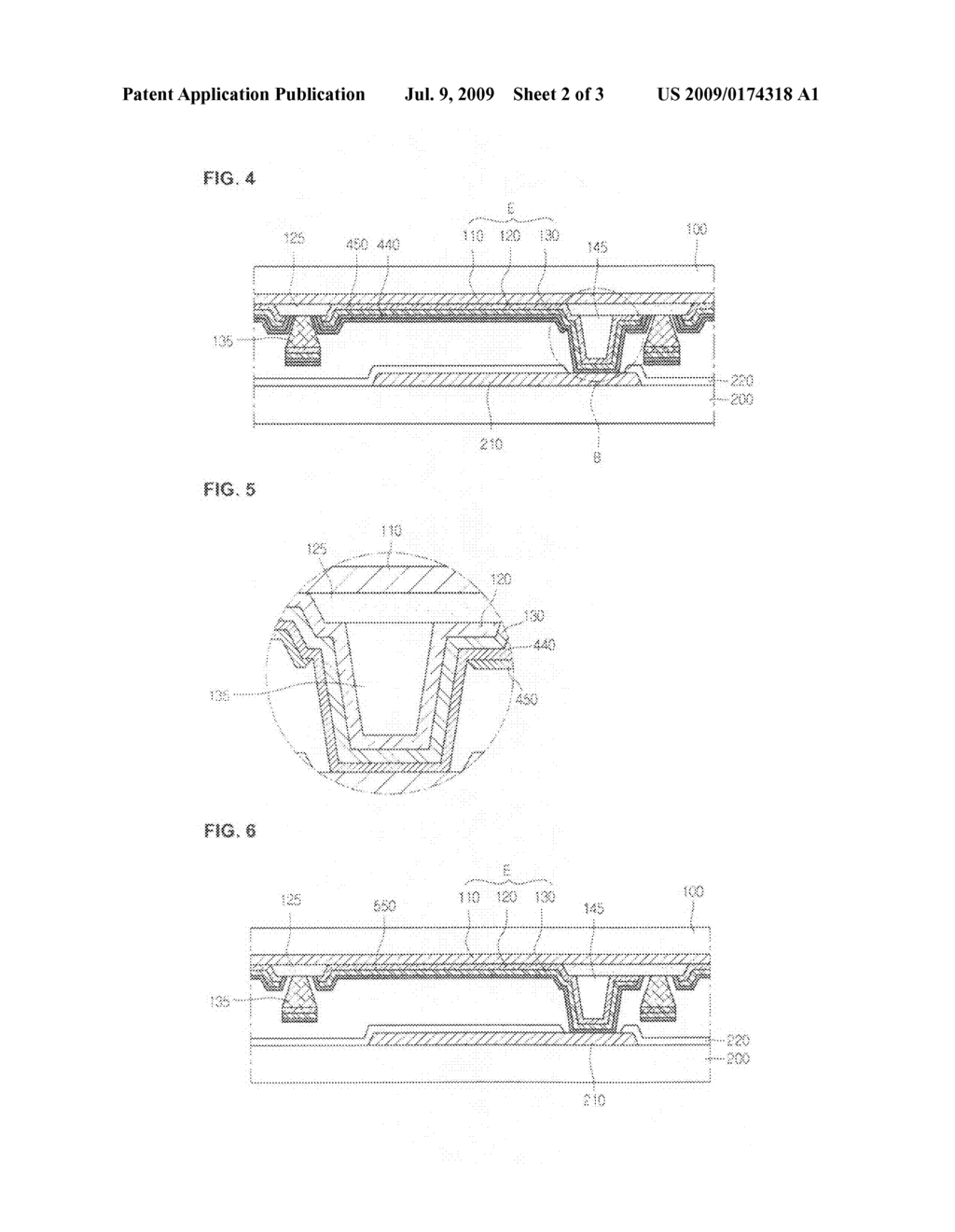 Organic electro-luminescence display device - diagram, schematic, and image 03