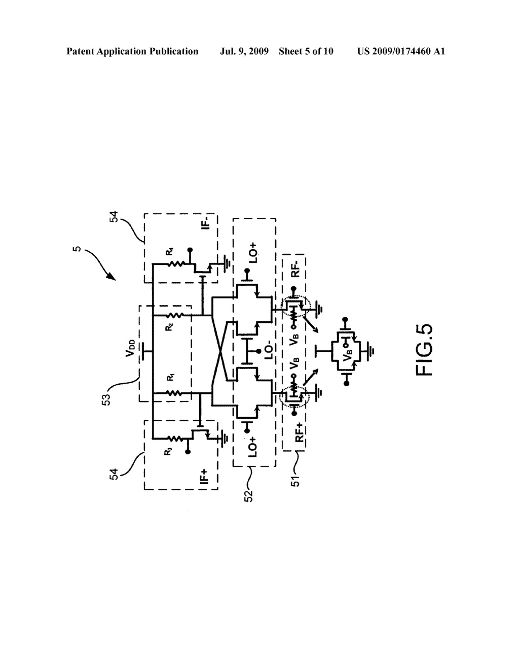 Method of third-order transconductance cancellation and linear mixer thereof - diagram, schematic, and image 06