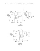 High-voltage differential amplifier and method using low voltage amplifier and dynamic voltage selection diagram and image