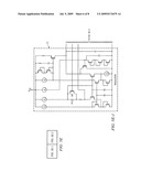 High-voltage differential amplifier and method using low voltage amplifier and dynamic voltage selection diagram and image