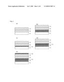 Transfer Material, and Process for Producing Liquid Crystal Cell Substrate and Liquid Crystal Display Device Using the Same diagram and image