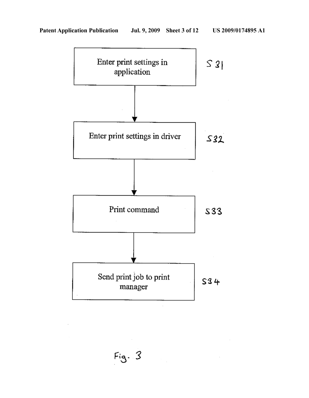 METHOD AND APPARATUS FOR CONTROLLING ROUTING OF PRINT JOBS - diagram, schematic, and image 04