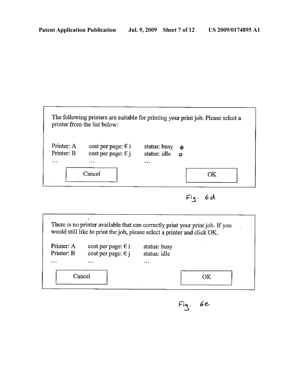 METHOD AND APPARATUS FOR CONTROLLING ROUTING OF PRINT JOBS - diagram, schematic, and image 08