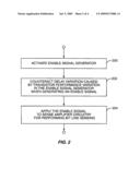 ENABLE SIGNAL GENERATOR METHOD AND APPARATUS diagram and image