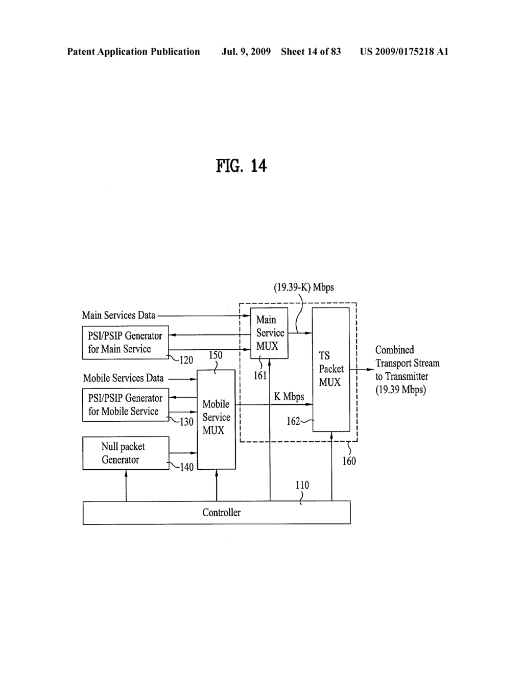 DIGITAL BROADCAST SYSTEM FOR TRANSMITTING/RECEIVING DIGITAL BROADCAST DATA, AND DATA PROCESSING METHOD FOR USE IN THE SAME - diagram, schematic, and image 15