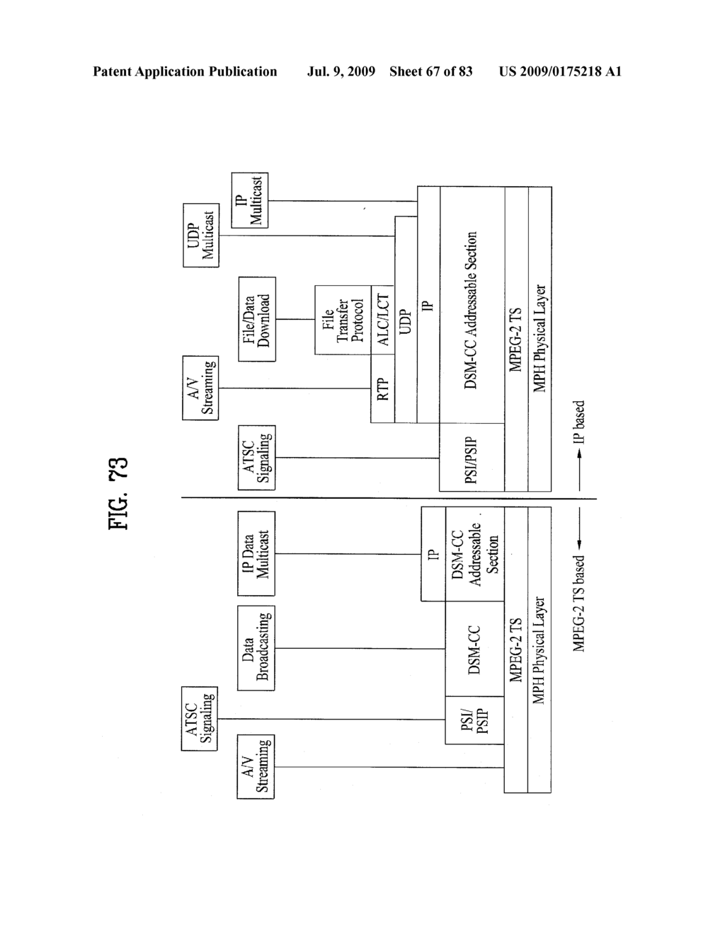 DIGITAL BROADCAST SYSTEM FOR TRANSMITTING/RECEIVING DIGITAL BROADCAST DATA, AND DATA PROCESSING METHOD FOR USE IN THE SAME - diagram, schematic, and image 68