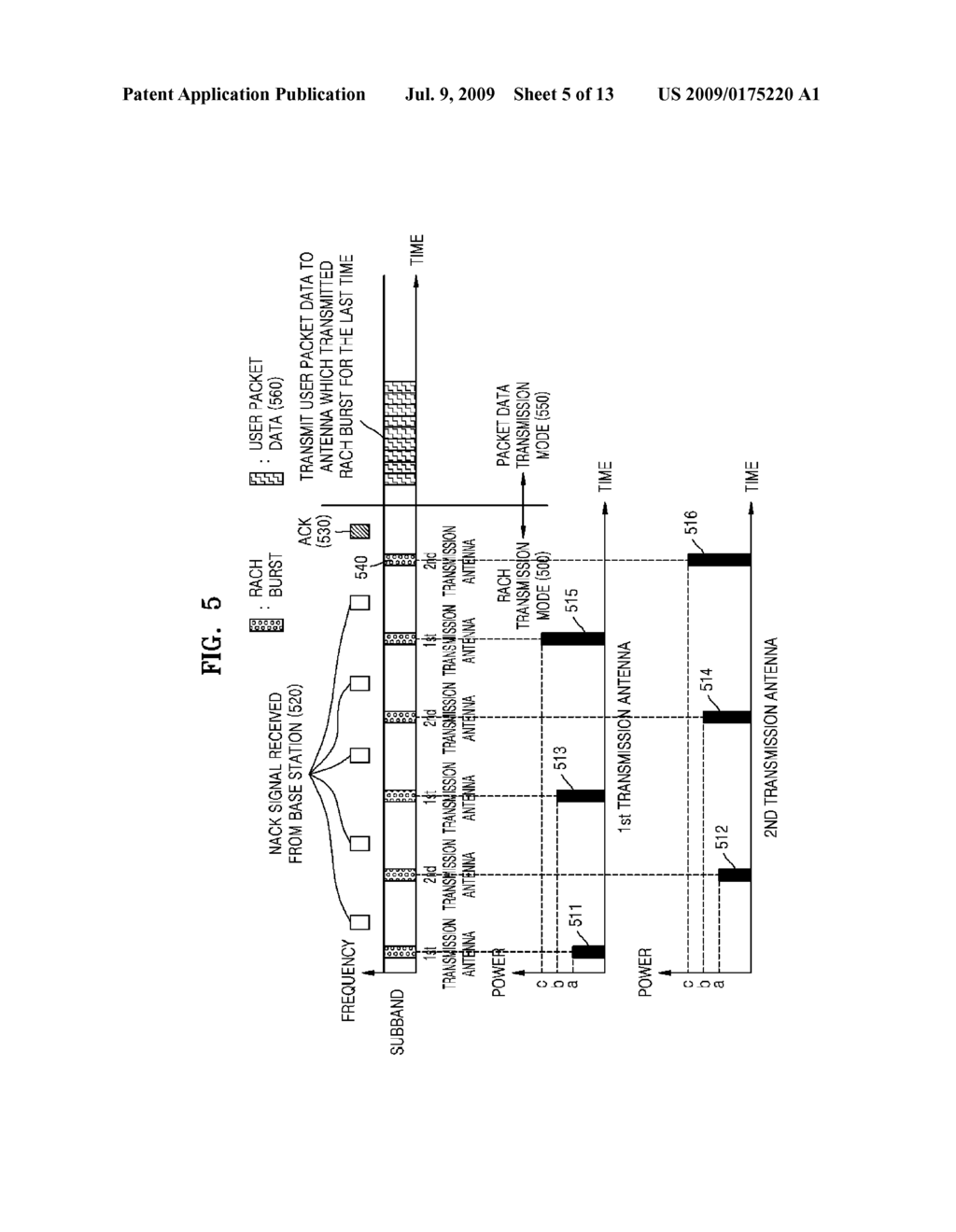 TRANSMISSION METHOD OF MOBILE STATION FOR RANDOM ACCESS CHANNEL DIVERSITY - diagram, schematic, and image 06