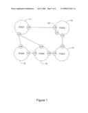 METHOD OF PROPAGATING IP CONNECTIVITY INFORMATION BETWEEN DISTINCT IP TELEPHONY DOMAINS, AND A CORRESPONDING LOCATION SERVER AND COMPUTER PROGRAM diagram and image