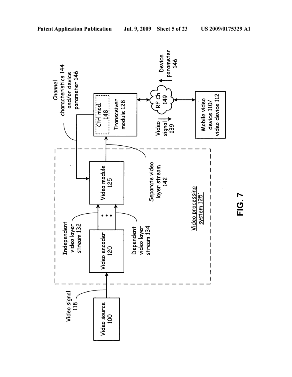 VIDEO PROCESSING SYSTEM FOR SCRAMBLING LAYERED VIDEO STREAMS AND METHODS FOR USE THEREWITH - diagram, schematic, and image 06