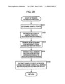 Image processing device and method, recording medium, and program diagram and image