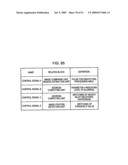 Image processing device and method, recording medium, and program diagram and image