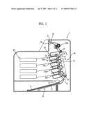 IMAGE FORMING APPARATUS, FUSING DEVICE THEREOF AND METHOD OF CONTROLLING FUSING DEVICE diagram and image