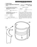 Controlled deflection of large area semiconductor substrates for shipping and manufacturing containers diagram and image