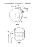 Controlled deflection of large area semiconductor substrates for shipping and manufacturing containers diagram and image