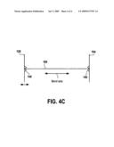 Controlled deflection of large area semiconductor substrates for shipping and manufacturing containers diagram and image