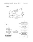 BATTERY TEMPERATURE CONTROL DEVICE OF VEHICLE diagram and image