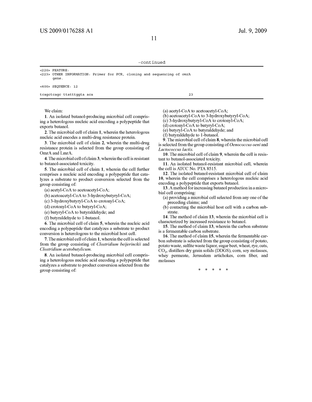 Methods and Compositions for Butanol Production - diagram, schematic, and image 15