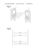 Identification of proximate mobile devices diagram and image