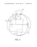 GAMING SYSTEM WITH MOVEABLE DISPLAY diagram and image