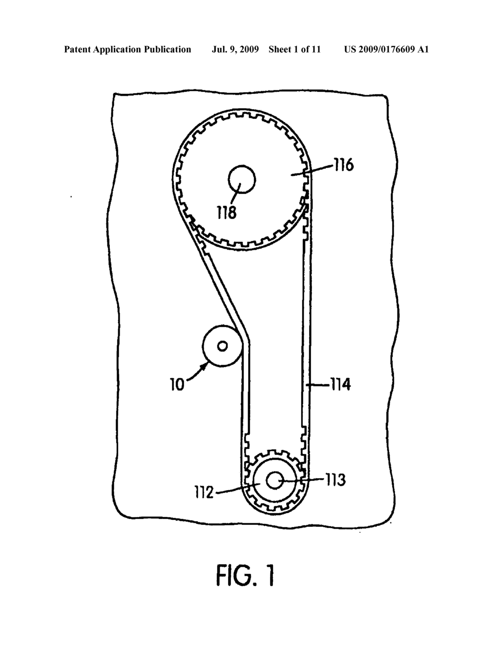 TIMING BELT TENSIONER WITH STOPS CONTROLLED BY BRAKE DEVICE - diagram, schematic, and image 02