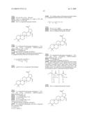 Betulinol derivatives as anti-cancer agents diagram and image