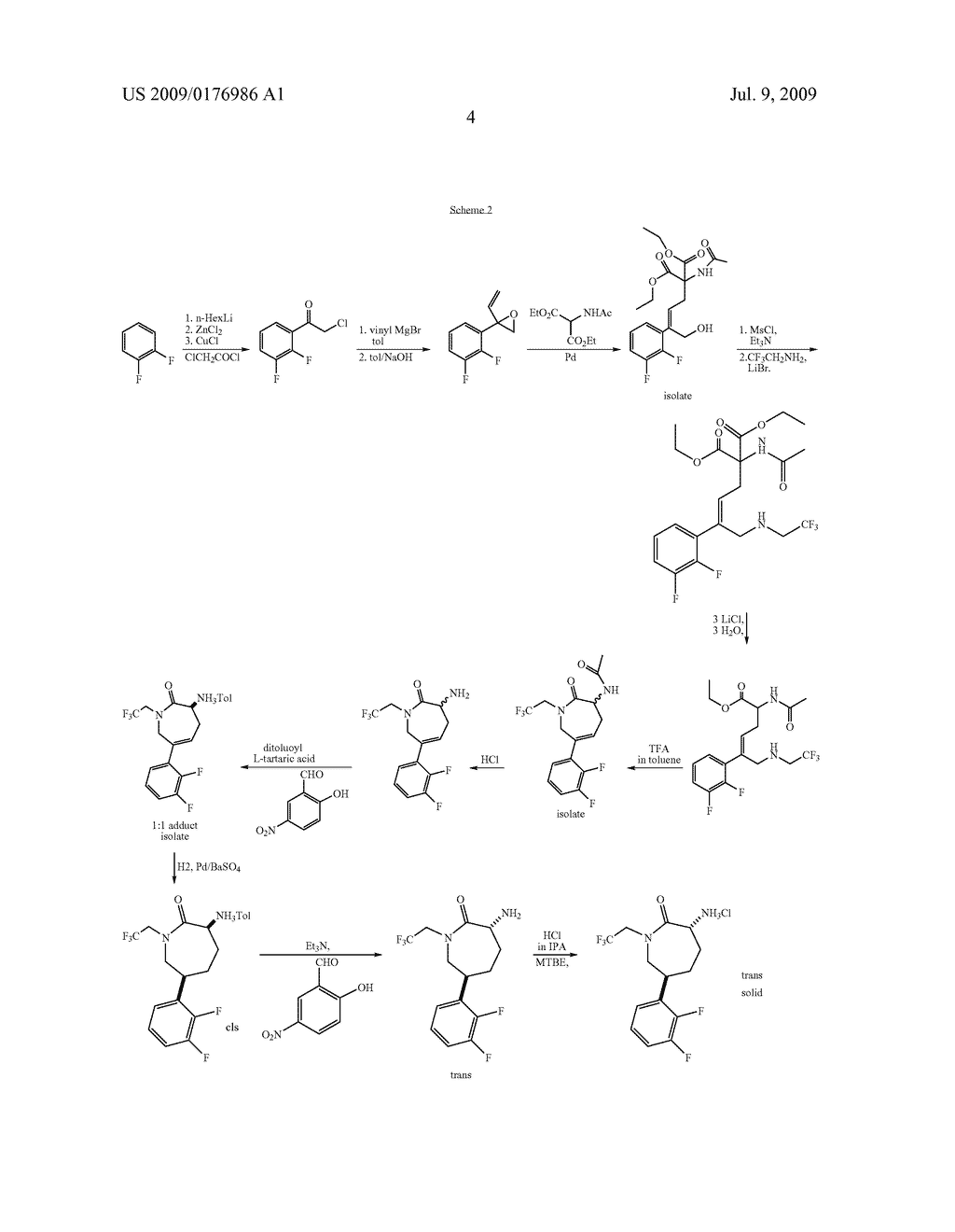 Process for the Preparation of Pyridine Heterocycle Cgrp Antagonist Intermediate - diagram, schematic, and image 05