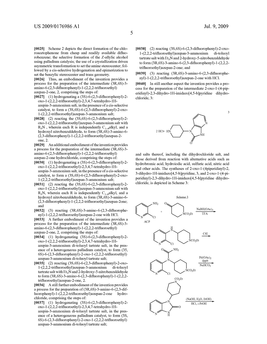 Process for the Preparation of Pyridine Heterocycle Cgrp Antagonist Intermediate - diagram, schematic, and image 06