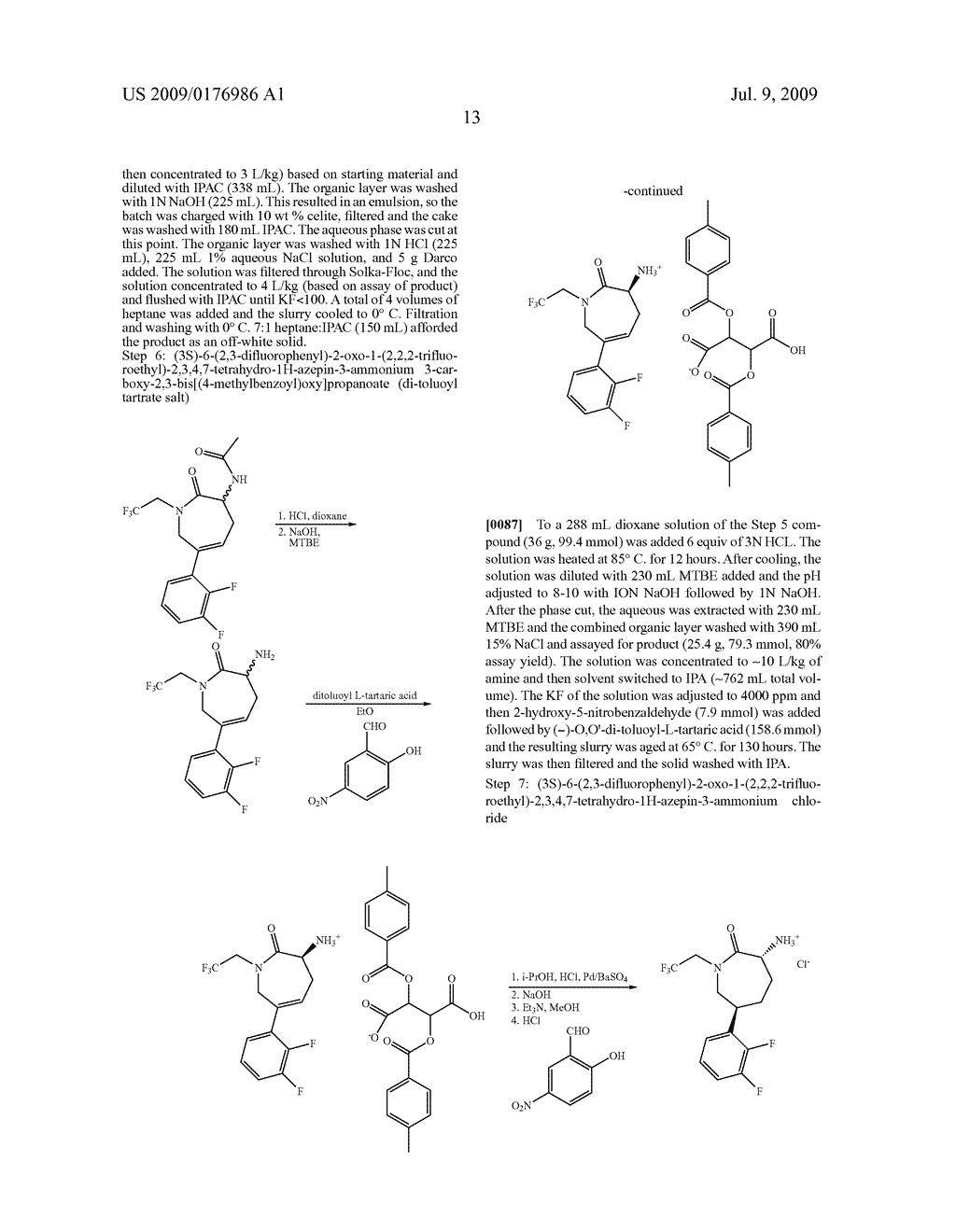 Process for the Preparation of Pyridine Heterocycle Cgrp Antagonist Intermediate - diagram, schematic, and image 14