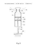 Silicon breast implant injector for augmentation mammaplasty diagram and image