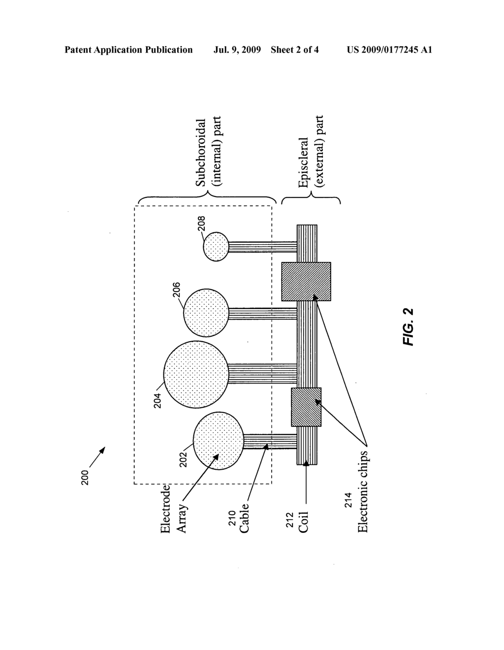 SUBCHOROIDAL RETINAL PROSTHESIS - diagram, schematic, and image 03