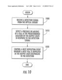 AUTOMATED PILL DISPENSING SYSTEMS CONFIGURED FOR DETECTING BOTTLES IN OUTPUT CHUTES AND RELATED METHODS OF OPERATION diagram and image