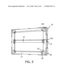 Re-usable, adaptable framing device diagram and image