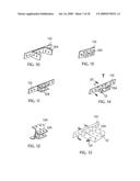 Re-usable, adaptable framing device diagram and image