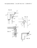 Re-usable, adaptable framing device diagram and image